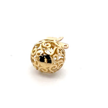 Solid gold bead clasp, 12mm, SKU#AW160-13
