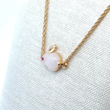Rabbit Charm, Bunny Charm, Gold Plated, M4412