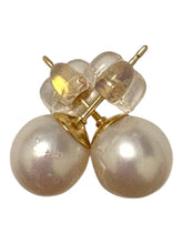 Japanese akoya pearl studs, 14KGF, SKU#Jakoya5