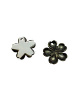 Carved MOP, tear drop shape mother of pearl. SKU#M4679