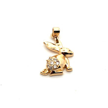 Gold rabbit charm SKU#M3124