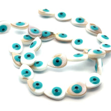 Evil eye Mother Of Pearl,MOP, SKU#M3153