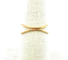 14KGF wave ring (Size 7.5-8) SKU#405RW