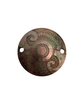 Round Mother of Pearl, Carved, SKU#M2636