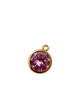 6mm, Gold filled , 3A, Cubic Zicronia Bezel 
SKU#4000059SDM10