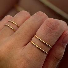 14KGF (Size6) Double ring, SKU#405162R6