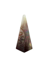 Carved Tahitian mother of pearl, SKU#M2283