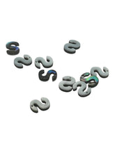 Abalone MOP letter pendant “S”