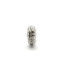 White gold bead clasp, SKU#WG/88