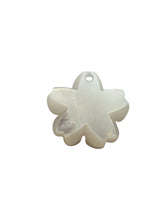 Carved MOP, Flower shape mother of pearl. SKU#M4678