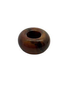 Tiger Eye Donut Jade Beads, Sku#BG70