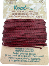 Waxed Brazilian Cord
