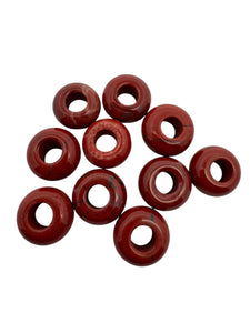 Natural Agate Jade Donut Beads, Sku#BG77