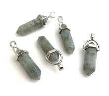 Silver Plated Labradorite Pendant Sku#M1437