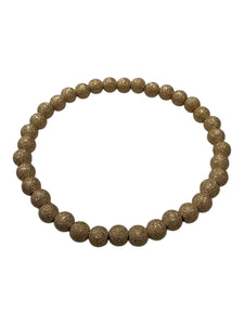 14KGF 7.0” stardust beaded stretchy bracelet, SKU#4014750SE70L