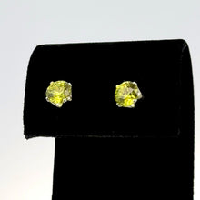 6.0mm Lime 3A CZ Snap-In Post Earring, Sku#5011260M8