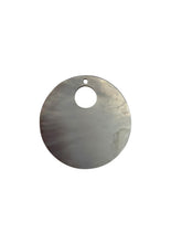 Carved round mother of pearl, SKU#M3657