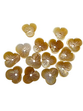 Yellow flower mother of pearl, SKU#M4642
