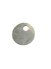 Carved round mother of pearl, SKU#M3657