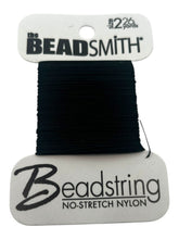 Nylon Bead Cord Black Card