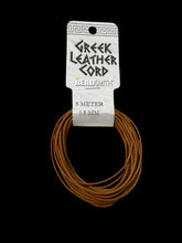 Rust Greek Leather Cord 1.5MM