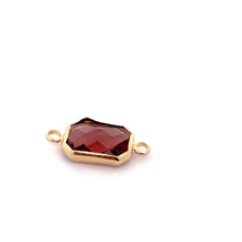 Champagne rectangle shape crystal charm,SKU#M2147champagne