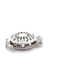 White gold bead clasp, SKU#WG/88