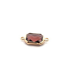 Champagne rectangle shape crystal charm,SKU#M2147champagne