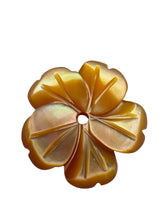Yellow Flower Mother Of Pearl, SKU#M4659