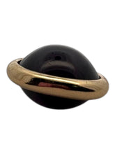 Dark purple round tear drop shape charm, SKU#M2164Dpurple