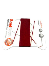 Garnet Bead Cord - Perlseide