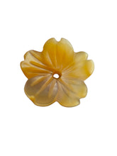 10mm Yellow flower mother of pearl, SKU#M4604