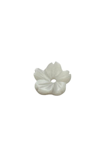 10mm white flower mother of pearl, SKU#M4604