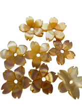 Yellow Flower Mother Of Pearl, SKU#M433