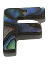 Mother Of Pearl Initials Pendants “F”