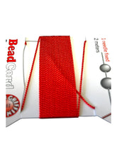 Coral Bead Cord - Perlseide