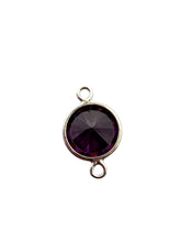 6mm 3A Cubic Zicronia Bezel Connector 
SKU#5005781M2
