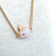 Rabbit Charm, Bunny Charm, Gold Plated, M4412