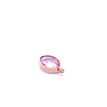 Pink Diamond shape charm, SKU#M21456pink