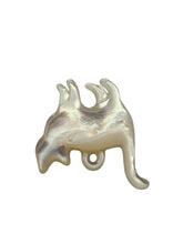 White cat Mother Of Pearl, SKU#M159