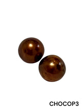 Chocolate Pearl pairs, 8mm - 9mm.SKU#Chocop1-Chocop10