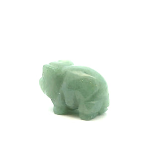 Aventurine pig shaped stone SKU#M2681