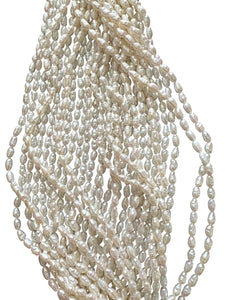 4-41/2 mm Rice pearls, SKU#RicePearls