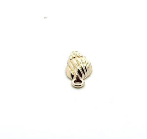 Shell charm, gold plated, SKU#M3099