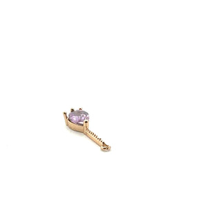 Diamond charm SKU#M3131Laveder