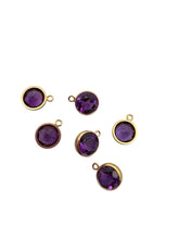 6mm, Gold filled , 3A, Cubic Zicronia Bezel 
SKU#4000059SDAM