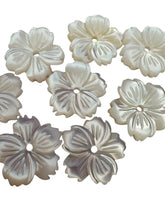 Carved MOP, tear drop shape mother of pearl. SKU#M4682W