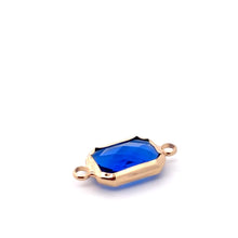 Royal blue rectangle shape crystal charm,SKU#M2147royalblue