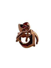 14KRG dolphin Bail, Rose Gold Pendant, SKU#TP-006R DEB