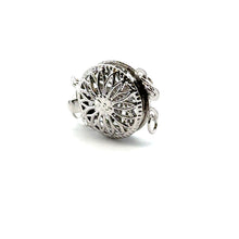 White gold bead clasp, SKU#WG/88